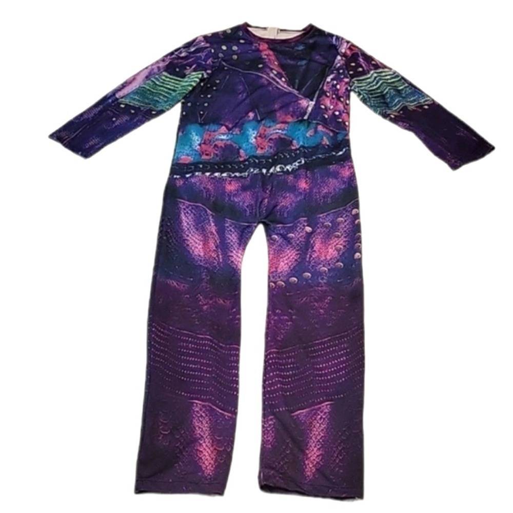 Disney Mal Descendants Girls Kids Jumper Halloween Costume Cosplay 7/8 XL